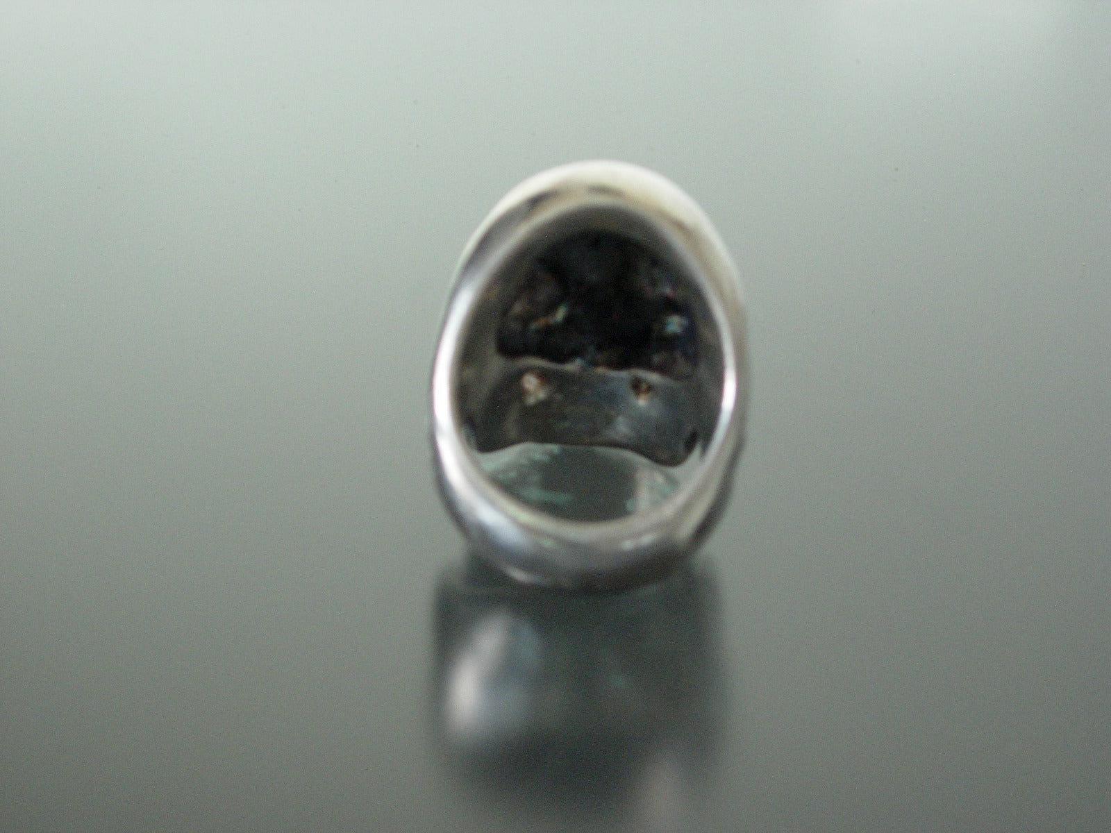  STERLING SILVER SKULL RING EXTRA LARGE SKULL RING HANDMADE 925 ANATOMICAL 