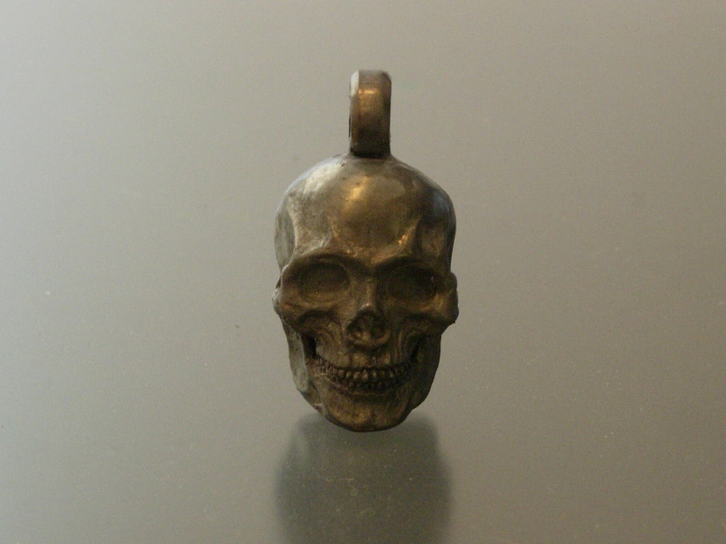 925 silver skull pendant