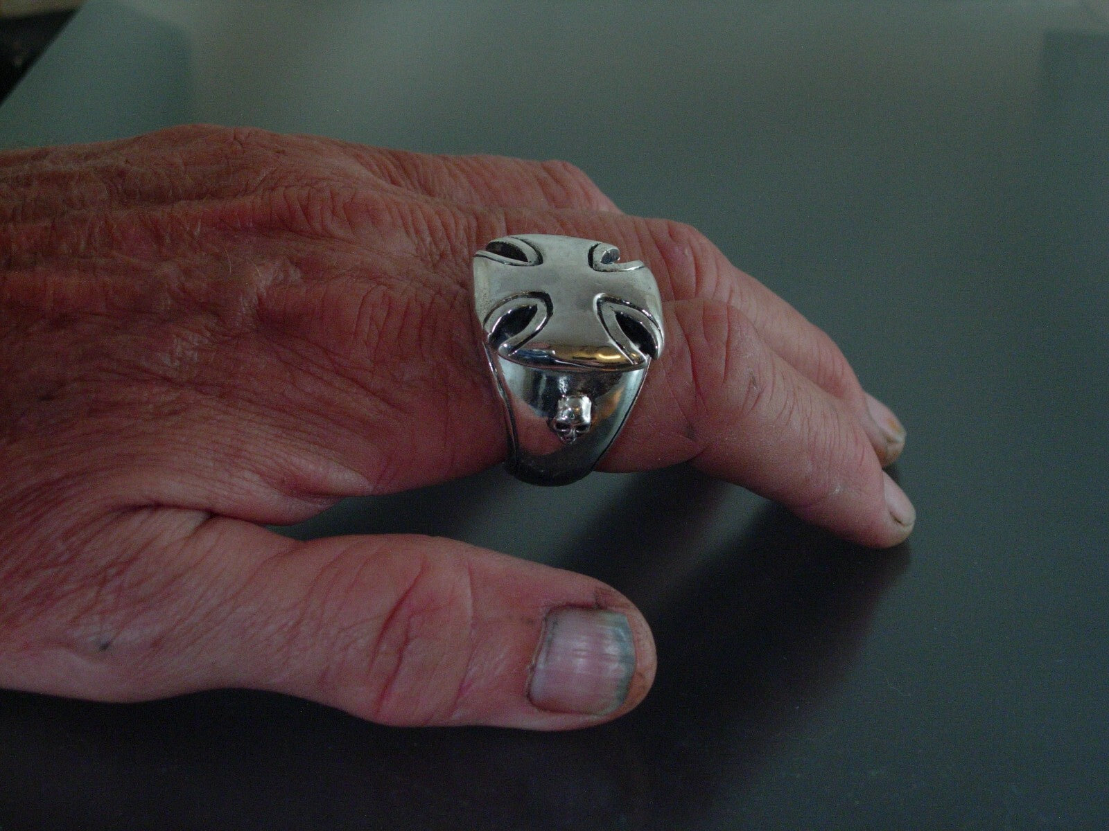 CUSTOM MALTESE CROSS RING  CUSTOM  925 LTD