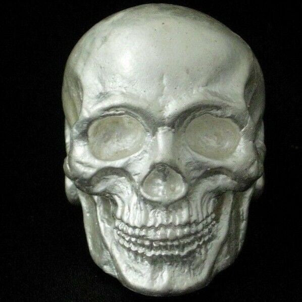  STERLING SILVER SKULL RING EXTRA LARGE SKULL RING HANDMADE 925 ANATOMICAL 