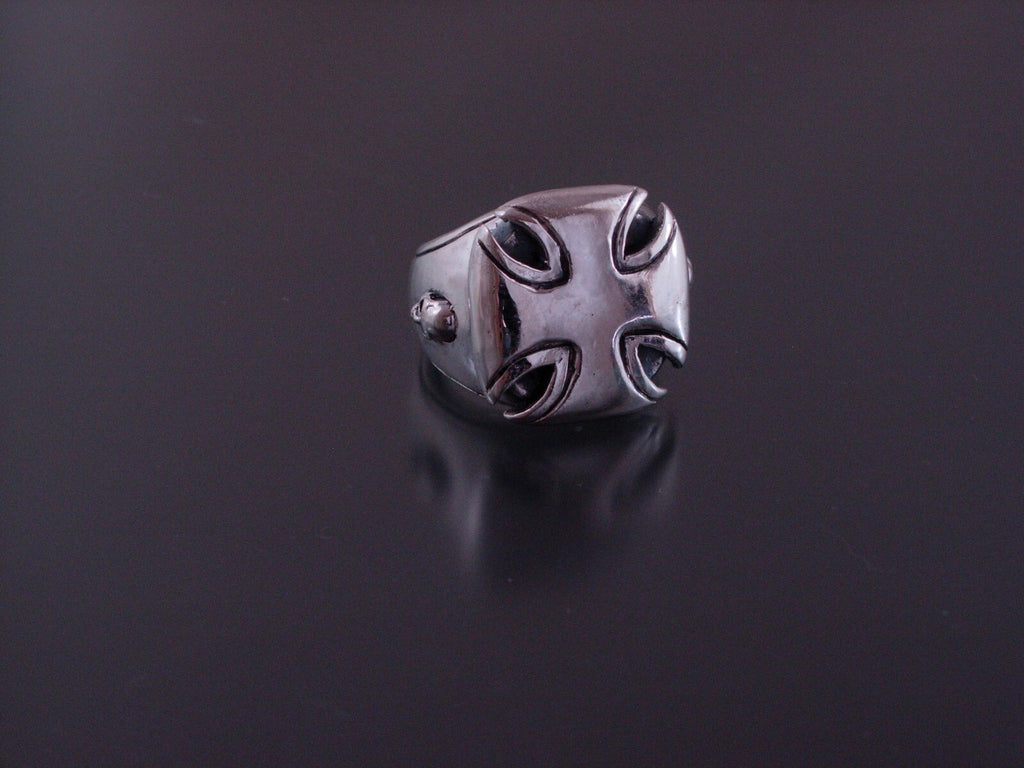 CUSTOM MALTESE CROSS RING  CUSTOM  925 LTD